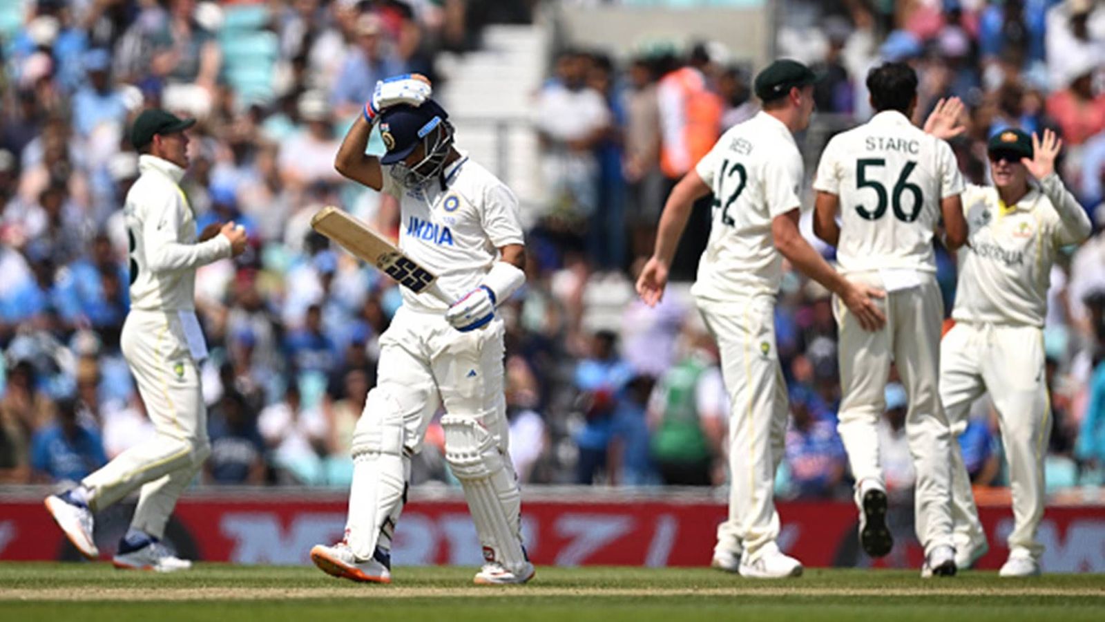 WTC Final: No miracle on Day 5 as India's old habit of batting collapses continues, Australia win the ultimate Test by 209 runs WTC Final: No miracle on Day 5 as India's old habit of batting collapses continues, Australia win the ultimate Test by 209 runs
