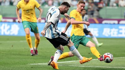 Watch: Lionel Messi scores fastest goal of his career in Argentina's 2-0 win over Australia, now has goals in each minute except first SportsTak