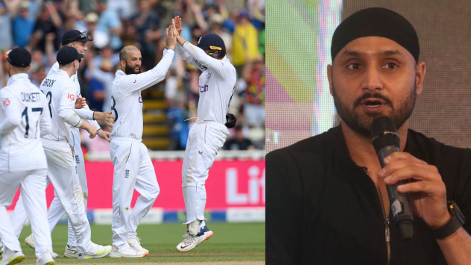 Harbhajan Singh blown away by Moeen Ali's unplayable delivery on Day 2 of 1st Ashes Test, WATCH VIDEO Harbhajan Singh blown away by Moeen Ali's unplayable delivery on Day 2 of 1st Ashes Test, WATCH VIDEO