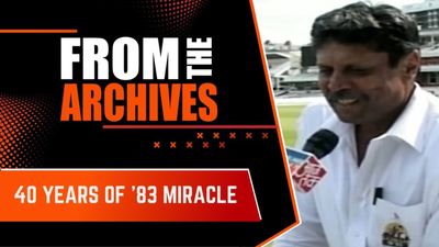 40th anniversary of 1983 WC WIN: KAPIL DEV narrates the story of how India won its first World Cup SportsTak