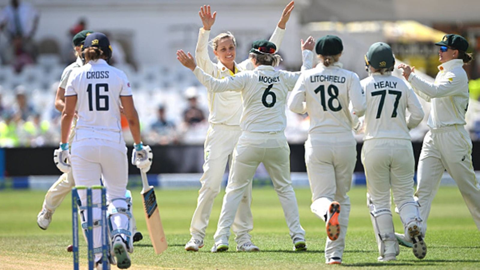 Women's Ashes 2023: Ashleigh Gardner's record eight-wicket haul guides Australia to 1st Test win in 8 years Women's Ashes 2023: Ashleigh Gardner's record eight-wicket haul guides Australia to 1st Test win in 8 years