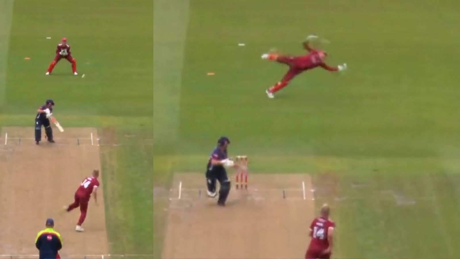 Watch: Jos Buttler displays outrageous athleticism, grabs an absolute stunner to leave onlookers spellbound Watch: Jos Buttler displays outrageous athleticism, grabs an absolute stunner to leave onlookers spellbound