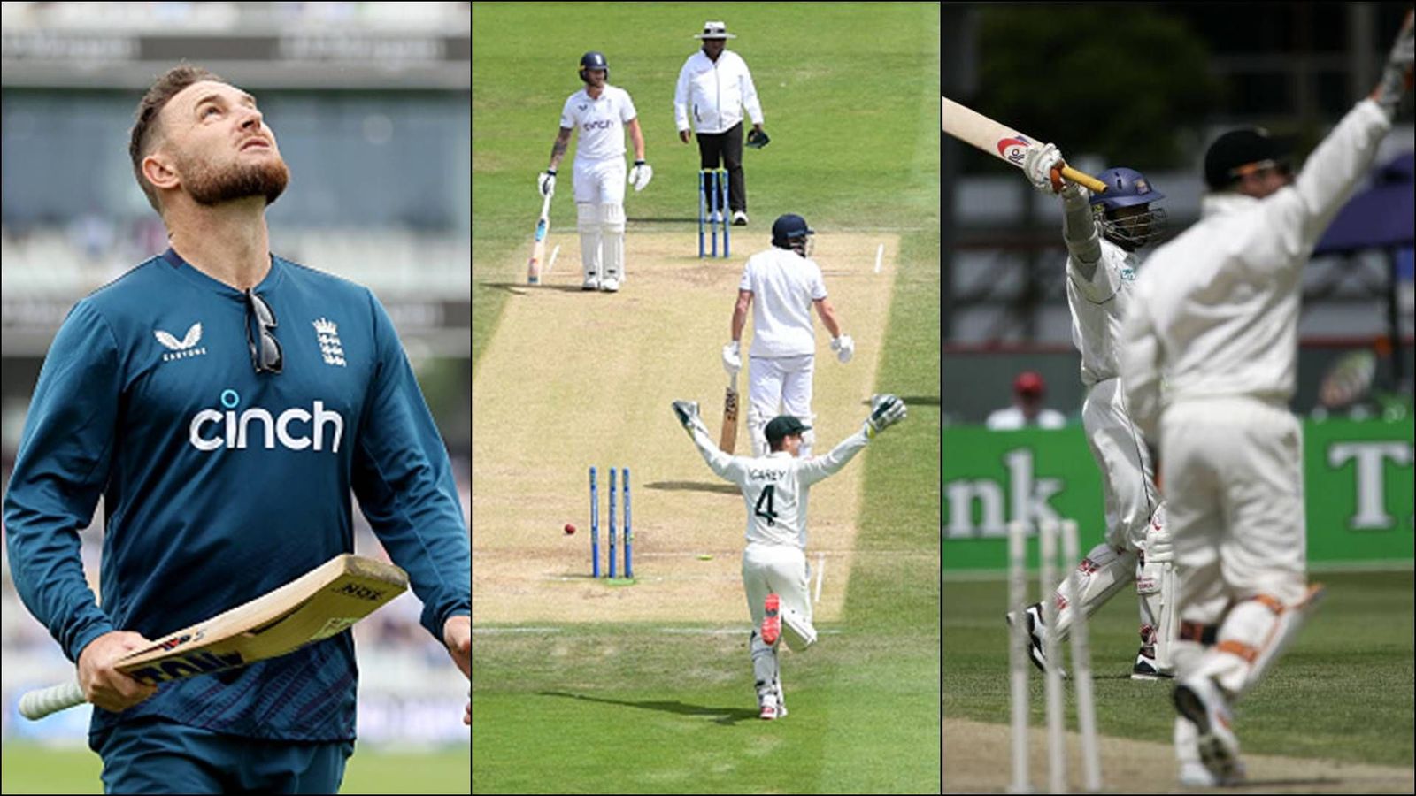 Brendon McCullum's old video of running out Muttiah Muralitharan resurfaces after his criticism of Alex Carey for Jonny Bairstow's dismissal Brendon McCullum's old video of running out Muttiah Muralitharan resurfaces after his criticism of Alex Carey for Jonny Bairstow's dismissal