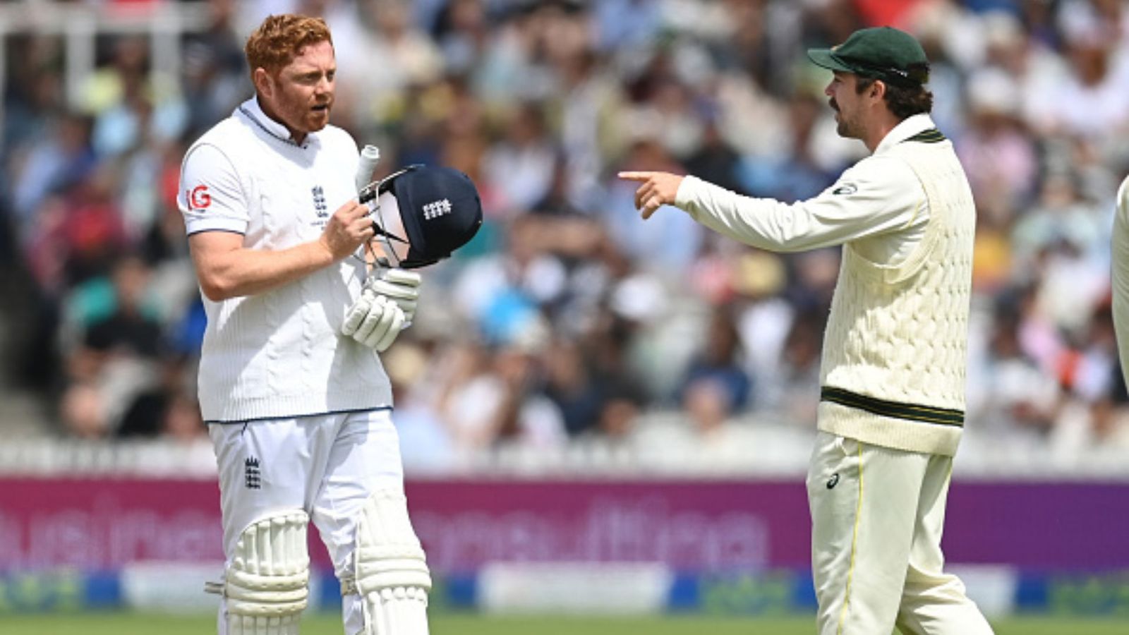 Travis Head makes a sensational revelation, claims Jonny Bairstow threatened to stump him during Edgbaston Test Travis Head makes a sensational revelation, claims Jonny Bairstow threatened to stump him during Edgbaston Test