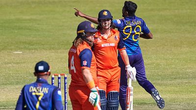 Theekshana-Madushanka's clinical display bundles out Netherlands for 105, Sri Lanka win World Cup Qualifiers final by 128 runs SportsTak
