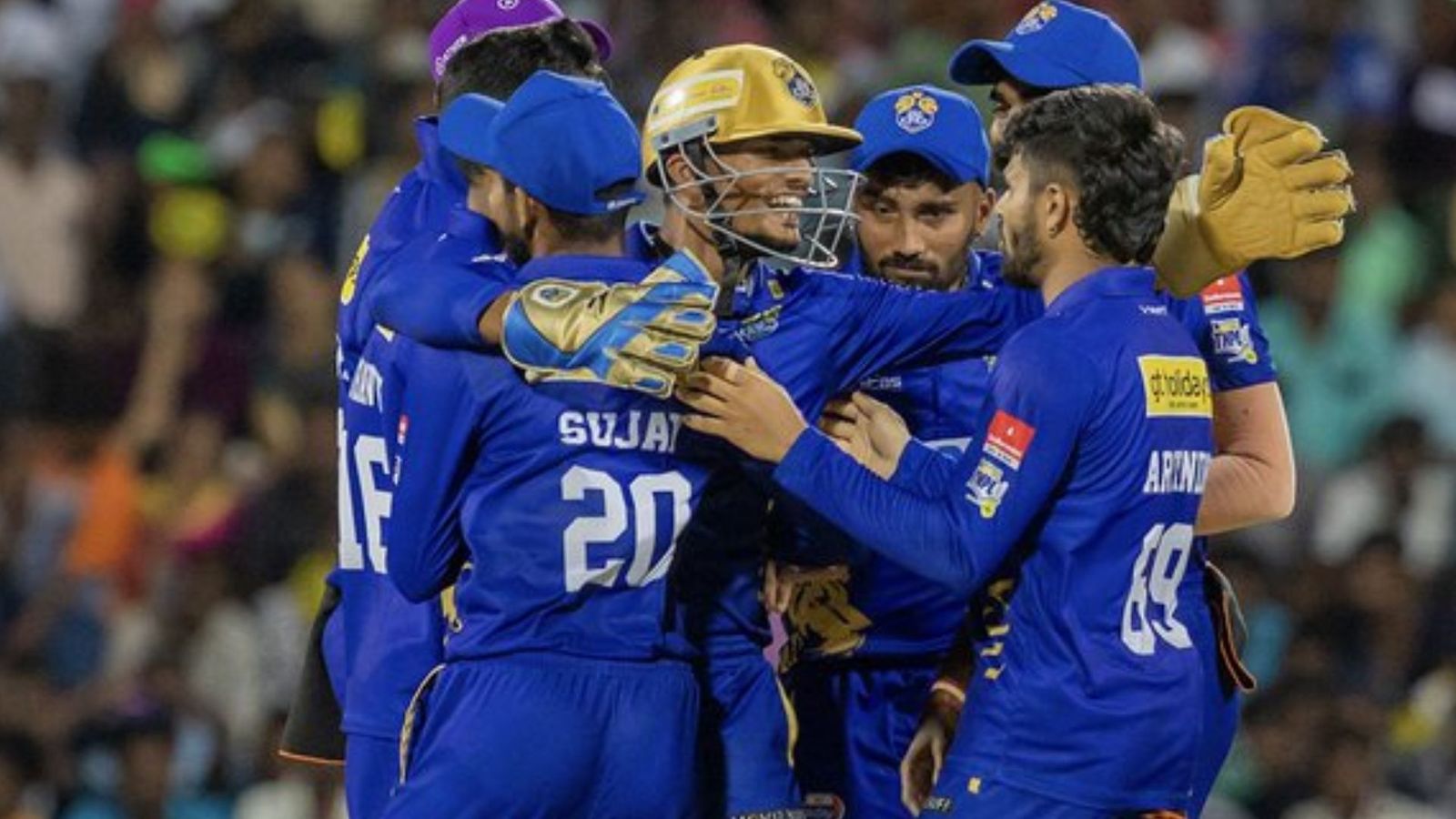 TNPL Final: Shahrukh Khan's side thrash Nellai Royal Kings by 104 runs to secure trophy after one-sided match TNPL Final: Shahrukh Khan's side thrash Nellai Royal Kings by 104 runs to secure trophy after one-sided match