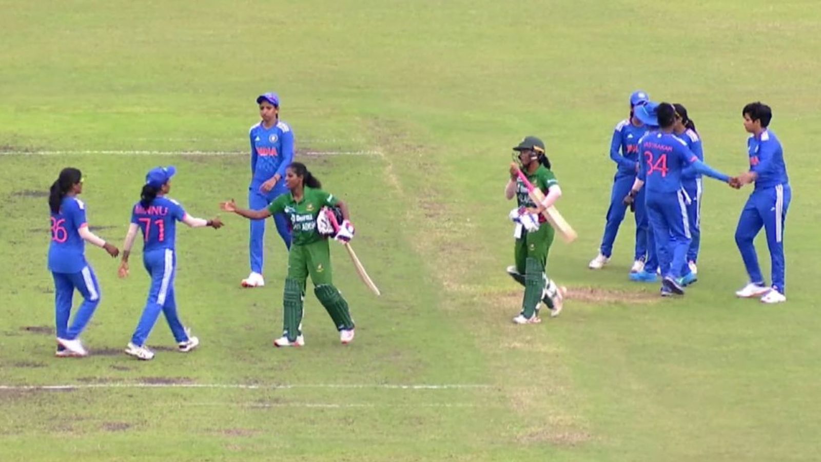 Bangladesh women earn first win over India at home as batting collapse sees Harmanpreet Kaur's side lose dead rubber Bangladesh women earn first win over India at home as batting collapse sees Harmanpreet Kaur's side lose dead rubber
