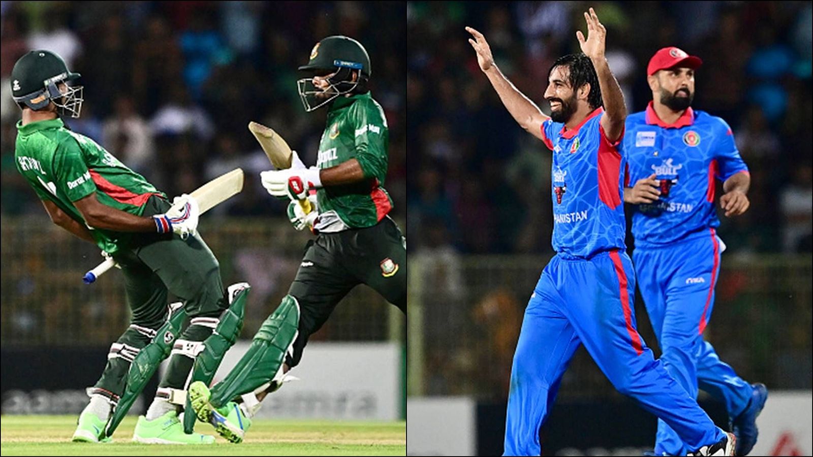 Karim Janat's hat-trick not enough as Bangladesh beat Afghanistan by 2 wickets in last-over thriller Karim Janat's hat-trick not enough as Bangladesh beat Afghanistan by 2 wickets in last-over thriller