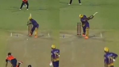 Watch: Andre Russell muscles jaw-dropping 108-meter six, ball lands in parking lot, fans in Dallas left spellbound SportsTak