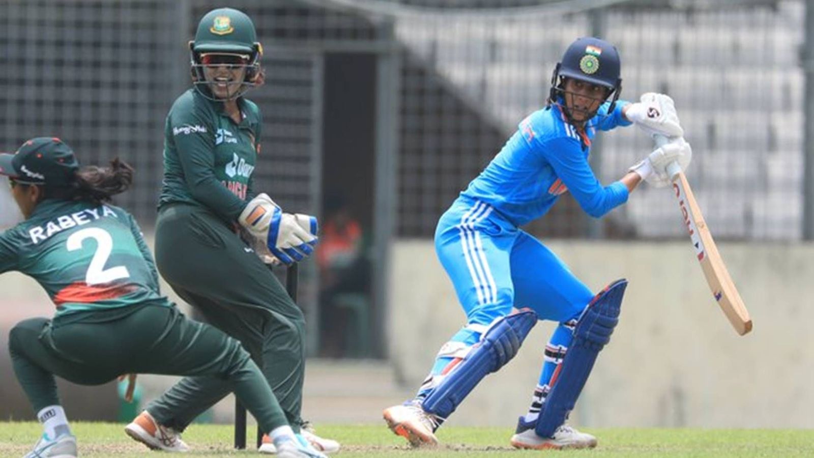 4 wickets for 3 runs and 78-ball 86: Jemimah Rodrigues' all-round show helps India win 2nd ODI by 108 runs, force decider against Bangladesh 4 wickets for 3 runs and 78-ball 86: Jemimah Rodrigues' all-round show helps India win 2nd ODI by 108 runs, force decider against Bangladesh