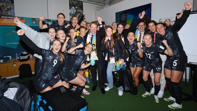After monumental victory, Football Ferns vibe after emotional win for New Zealand at Women's World Cup SportsTak