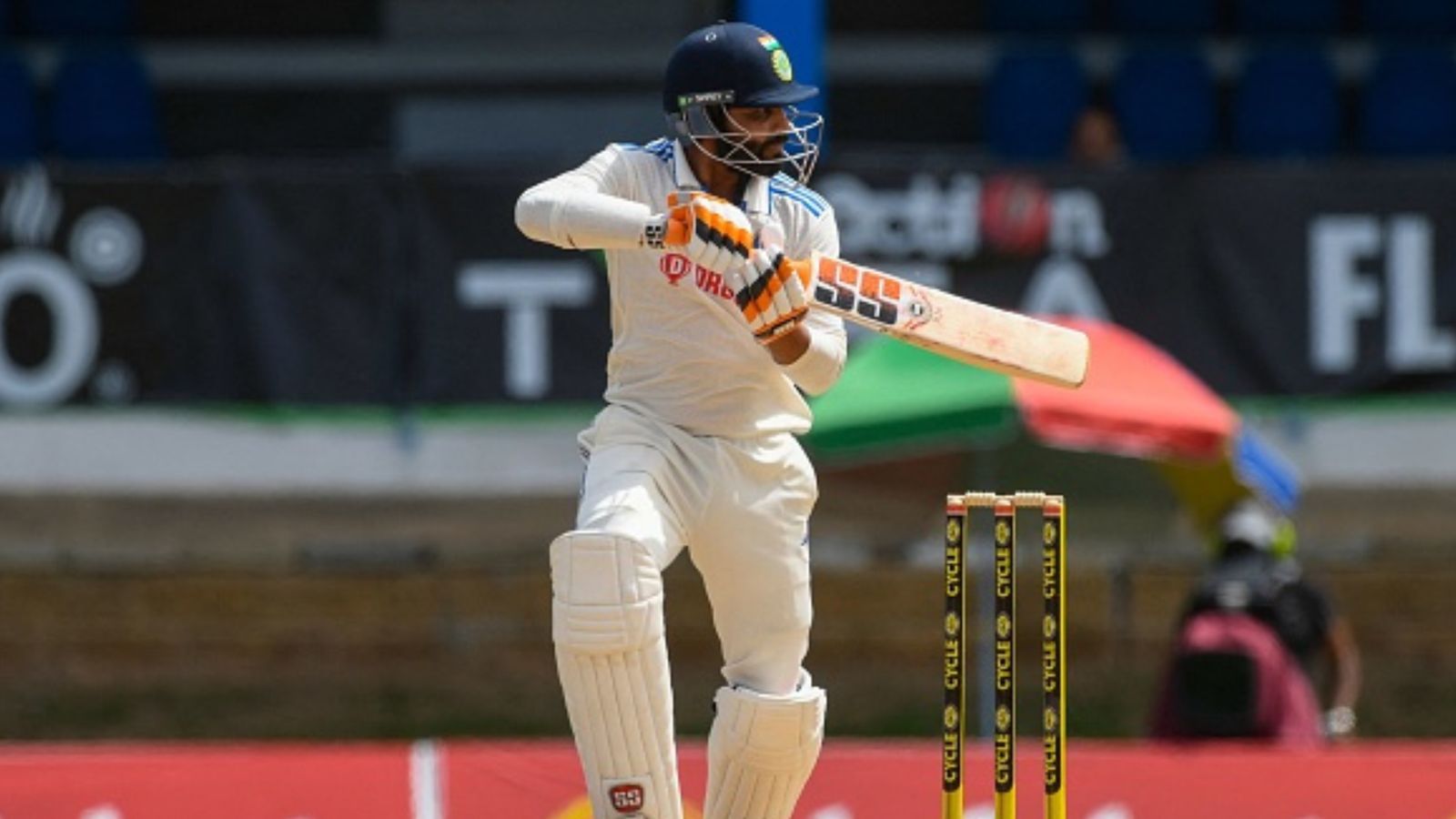 IND vs WI: Clarification issued after Jadeja's controversial DRS dismissal on Day 2 of 2nd Test against West Indies IND vs WI: Clarification issued after Jadeja's controversial DRS dismissal on Day 2 of 2nd Test against West Indies