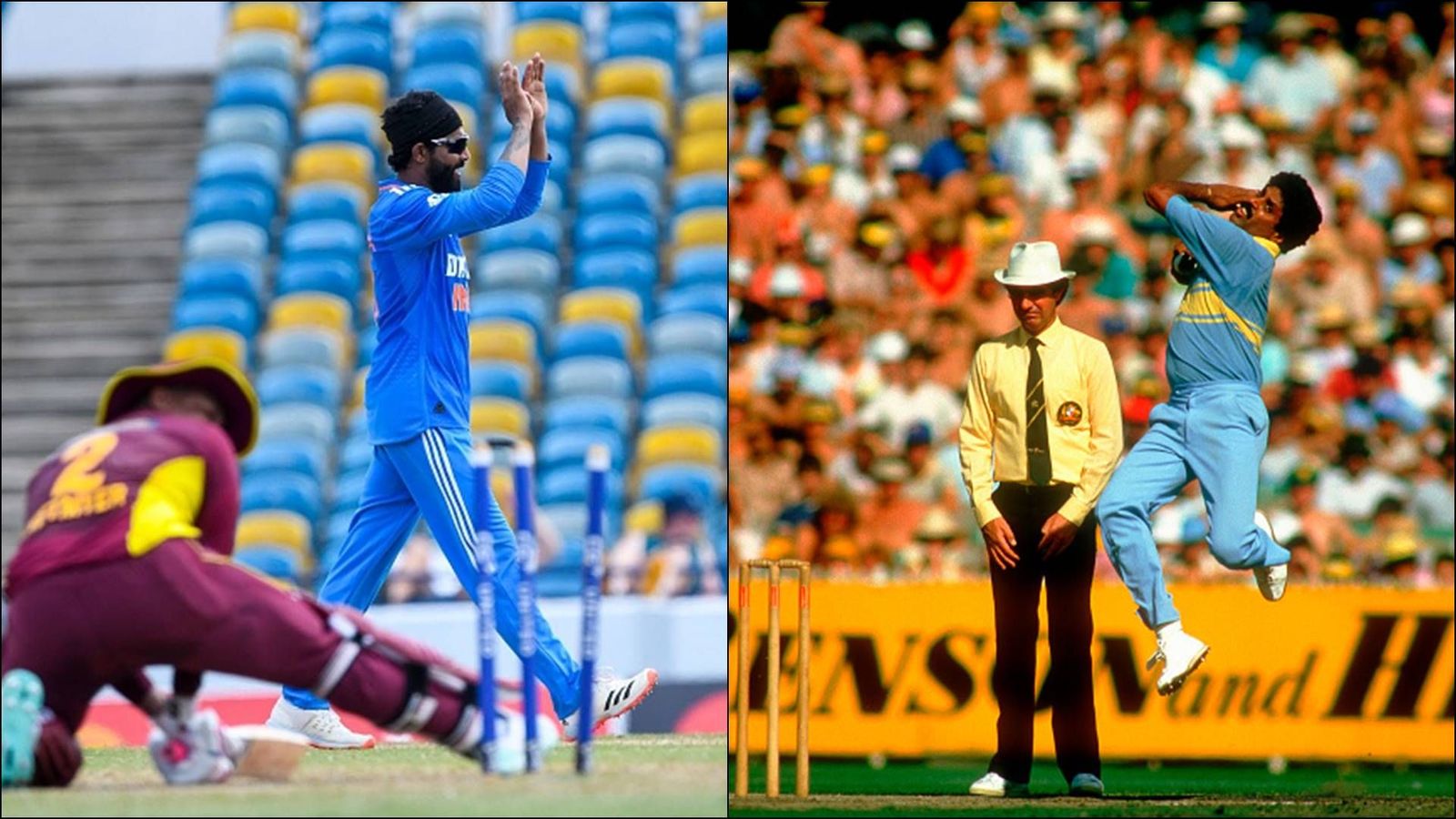 Ravindra Jadeja breaks Kapil Dev’s 29-year-old ODI record against West Indies with three-fer Ravindra Jadeja breaks Kapil Dev’s 29-year-old ODI record against West Indies with three-fer