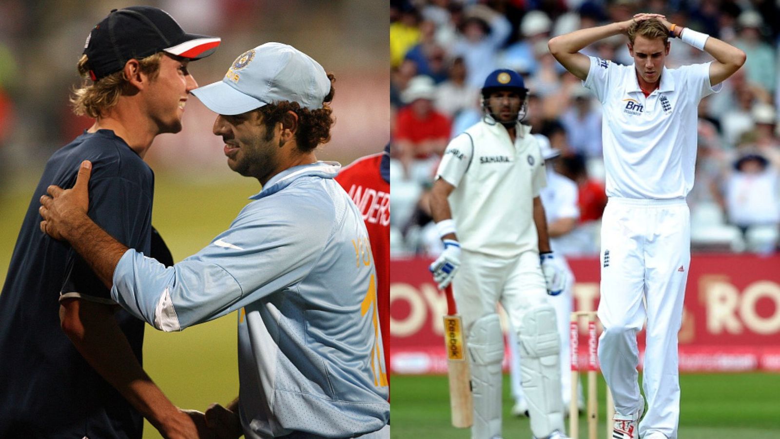 Yuvraj Singh salutes Stuart Broad after retirement news: From 6 Sixes to 600 Test wickets Yuvraj Singh salutes Stuart Broad after retirement news: From 6 Sixes to 600 Test wickets