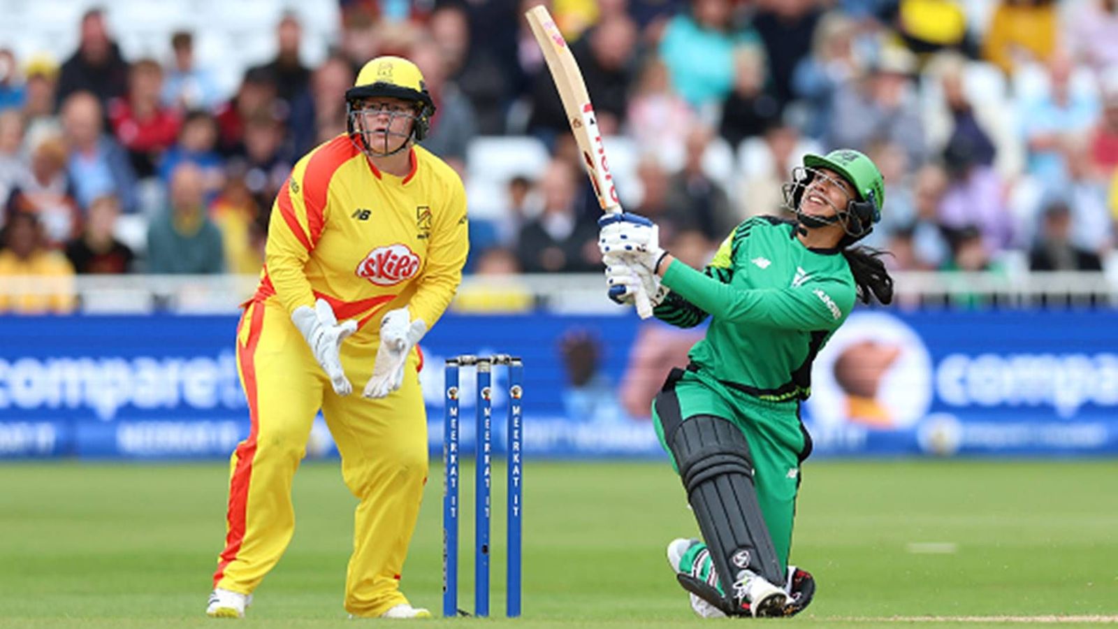 Smriti Mandhana hits fifty in The Hundred 2023 opener, helps Southern Brave get the better of Harmanpreet Kaur's Trent Rockets Smriti Mandhana hits fifty in The Hundred 2023 opener, helps Southern Brave get the better of Harmanpreet Kaur's Trent Rockets