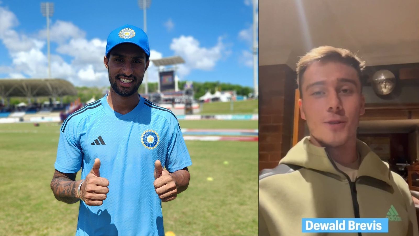 WATCH: Latest Indian debutant Tilak Varma receives love from MI teammate WATCH: Latest Indian debutant Tilak Varma receives love from MI teammate