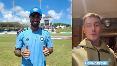 WATCH: Latest Indian debutant Tilak Varma receives love from MI teammate SportsTak