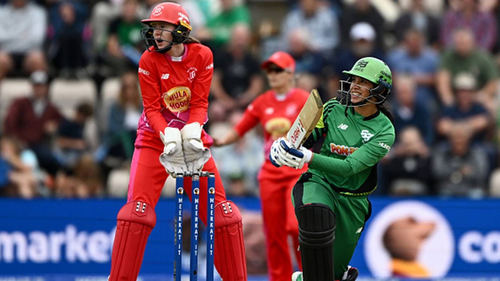 Smriti Mandhana's 70-run knock goes in vain as Mumbai Indians all-rounder's last over heroics lead Welsh Fire to 4-run win Smriti Mandhana's 70-run knock goes in vain as Mumbai Indians all-rounder's last over heroics lead Welsh Fire to 4-run win