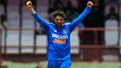 Kuldeep Yadav leaves Yuzvendra Chahal behind to become fastest Indian to 50 T20I wickets SportsTak