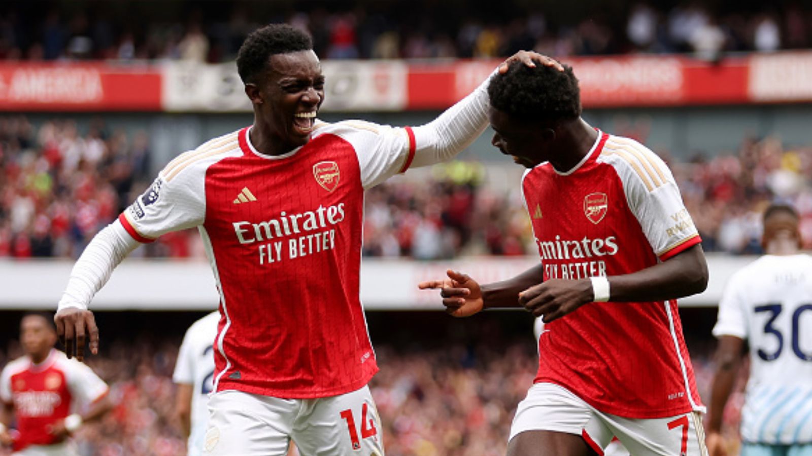 Bukayo Saka, Nketiah help Arsenal seal narrow win over Nottingham Forest to kick of EPL 2023 in style Bukayo Saka, Nketiah help Arsenal seal narrow win over Nottingham Forest to kick of EPL 2023 in style