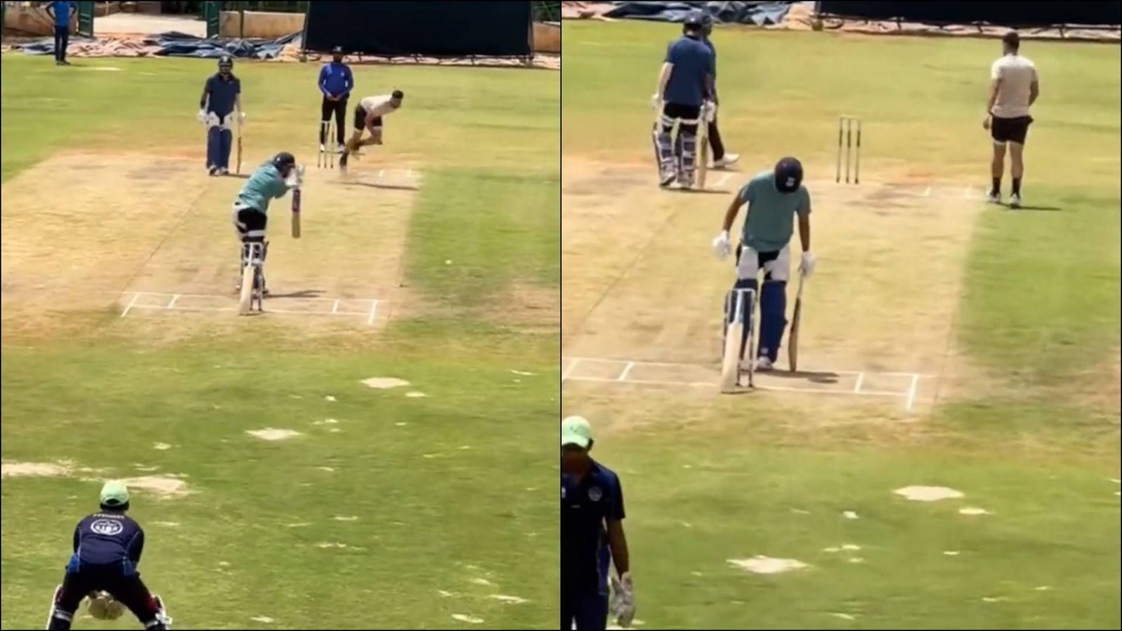 Watch: Rishabh Pant posts video of Shreyas Iyer, KL Rahul batting at NCA in practice match Watch: Rishabh Pant posts video of Shreyas Iyer, KL Rahul batting at NCA in practice match