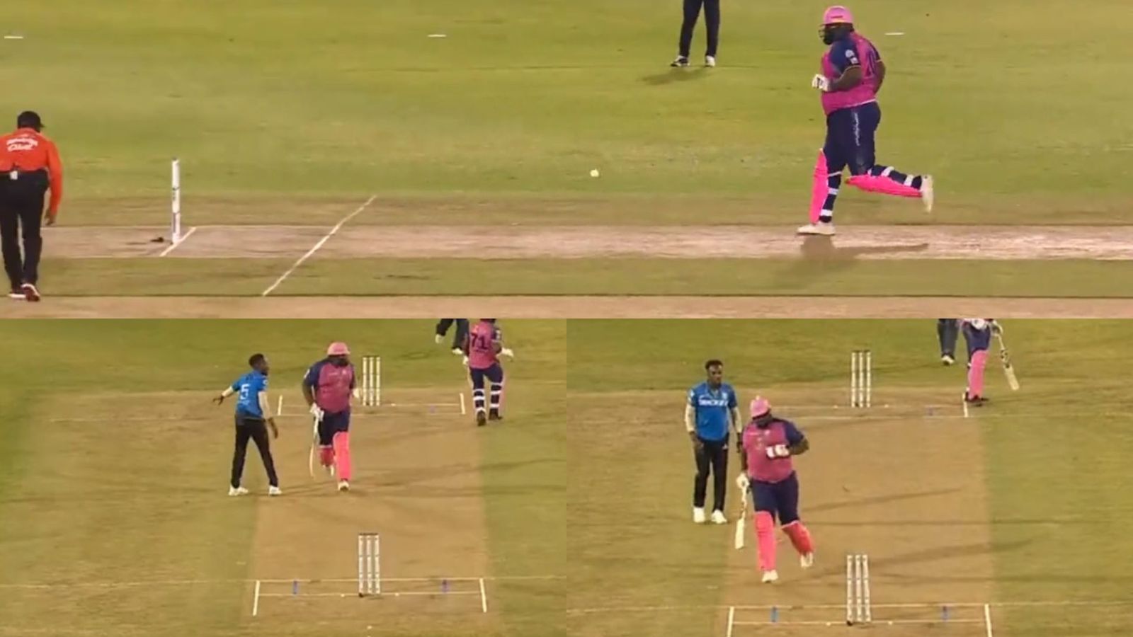 Watch: Rahkeem Cornwall's comedic run out during CPL 2023 game leaves onlookers in splits; video goes viral Watch: Rahkeem Cornwall's comedic run out during CPL 2023 game leaves onlookers in splits; video goes viral