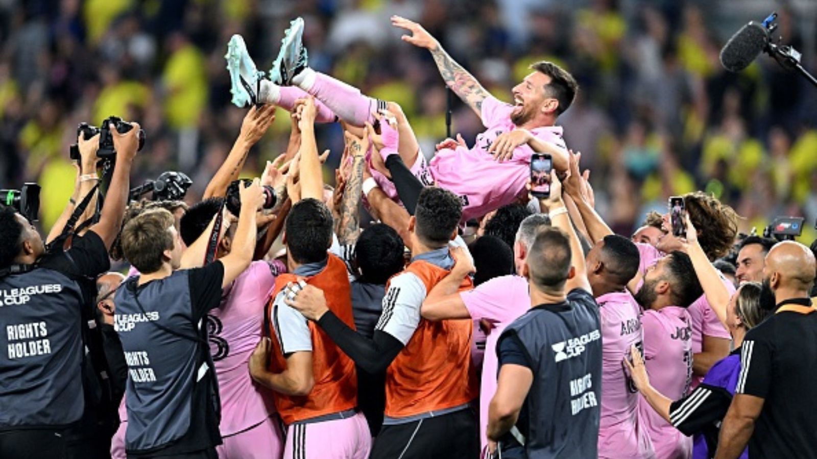 Magical Lionel Messi once again! Argentinean star takes Inter Miami to first-ever trophy, wins his 44th title, the most for a footballer Magical Lionel Messi once again! Argentinean star takes Inter Miami to first-ever trophy, wins his 44th title, the most for a footballer