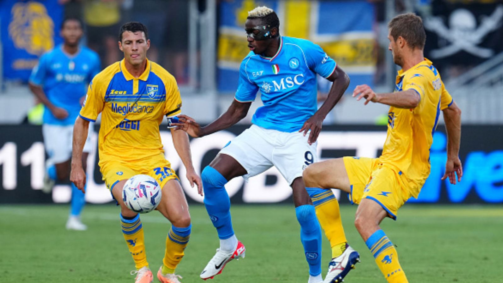 Serie A: Victor Osimhen's brace helps Napoli begin title defence with 3-1 win over Frosinone Serie A: Victor Osimhen's brace helps Napoli begin title defence with 3-1 win over Frosinone