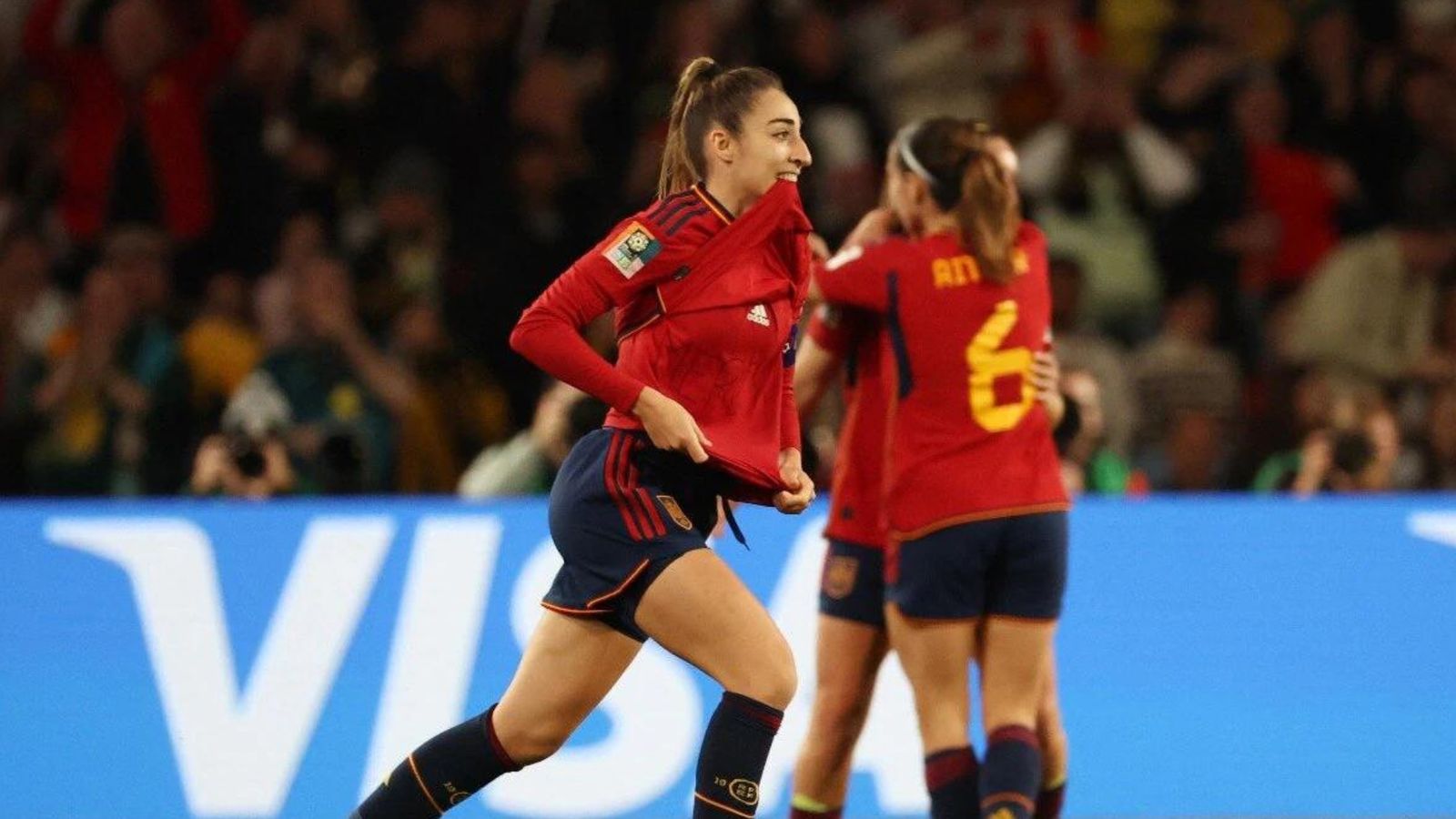 Triumphant Spain skipper Olga Carmona sheds light on heartfelt message she unveiled after crucial goal in Women's WC final Triumphant Spain skipper Olga Carmona sheds light on heartfelt message she unveiled after crucial goal in Women's WC final