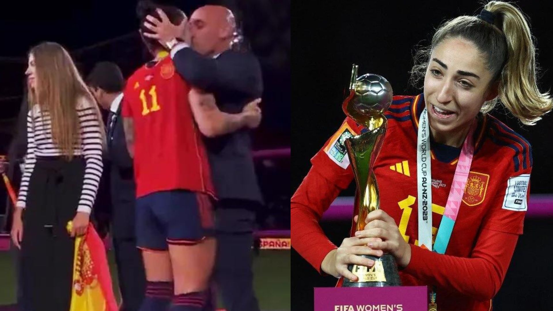 Watch: Spain's World Cup star Hermoso breaks silence after RFEF chief kissed her on lips after Women's WC triumph Watch: Spain's World Cup star Hermoso breaks silence after RFEF chief kissed her on lips after Women's WC triumph