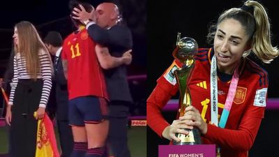 Watch: Spain's World Cup star Hermoso breaks silence after RFEF chief kissed her on lips after Women's WC triumph SportsTak
