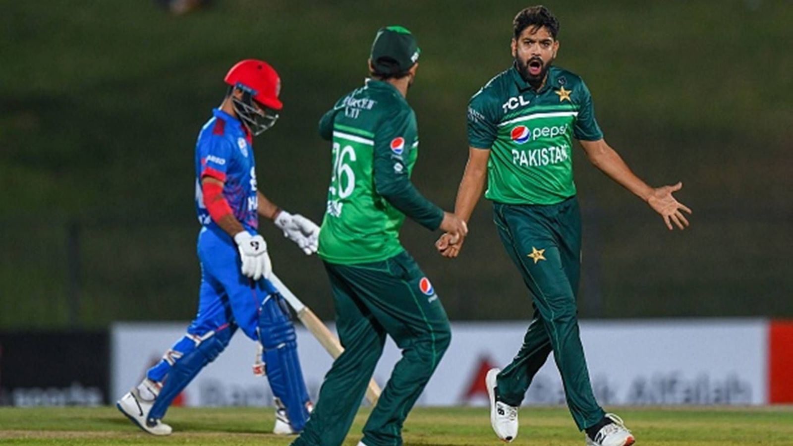 Haris Rauf's fiery fifer helps Pakistan bundle out Afghanistan for lowly 59 after batters' flop show in Sri Lanka Haris Rauf's fiery fifer helps Pakistan bundle out Afghanistan for lowly 59 after batters' flop show in Sri Lanka