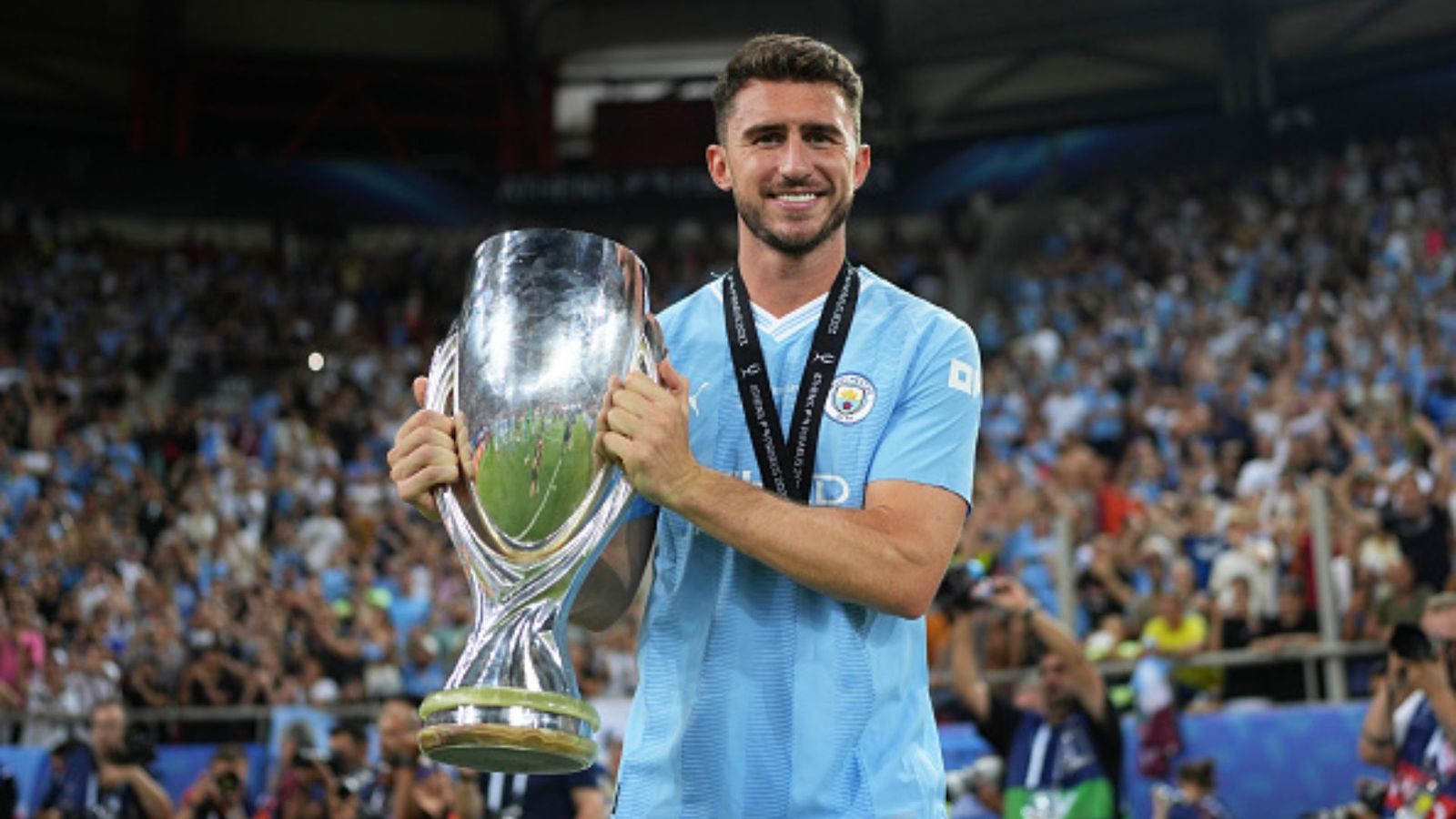 Aymeric Laporte bids emotional farewell to Manchester City ahead of anticipated move to Saudi Arabia Aymeric Laporte bids emotional farewell to Manchester City ahead of anticipated move to Saudi Arabia