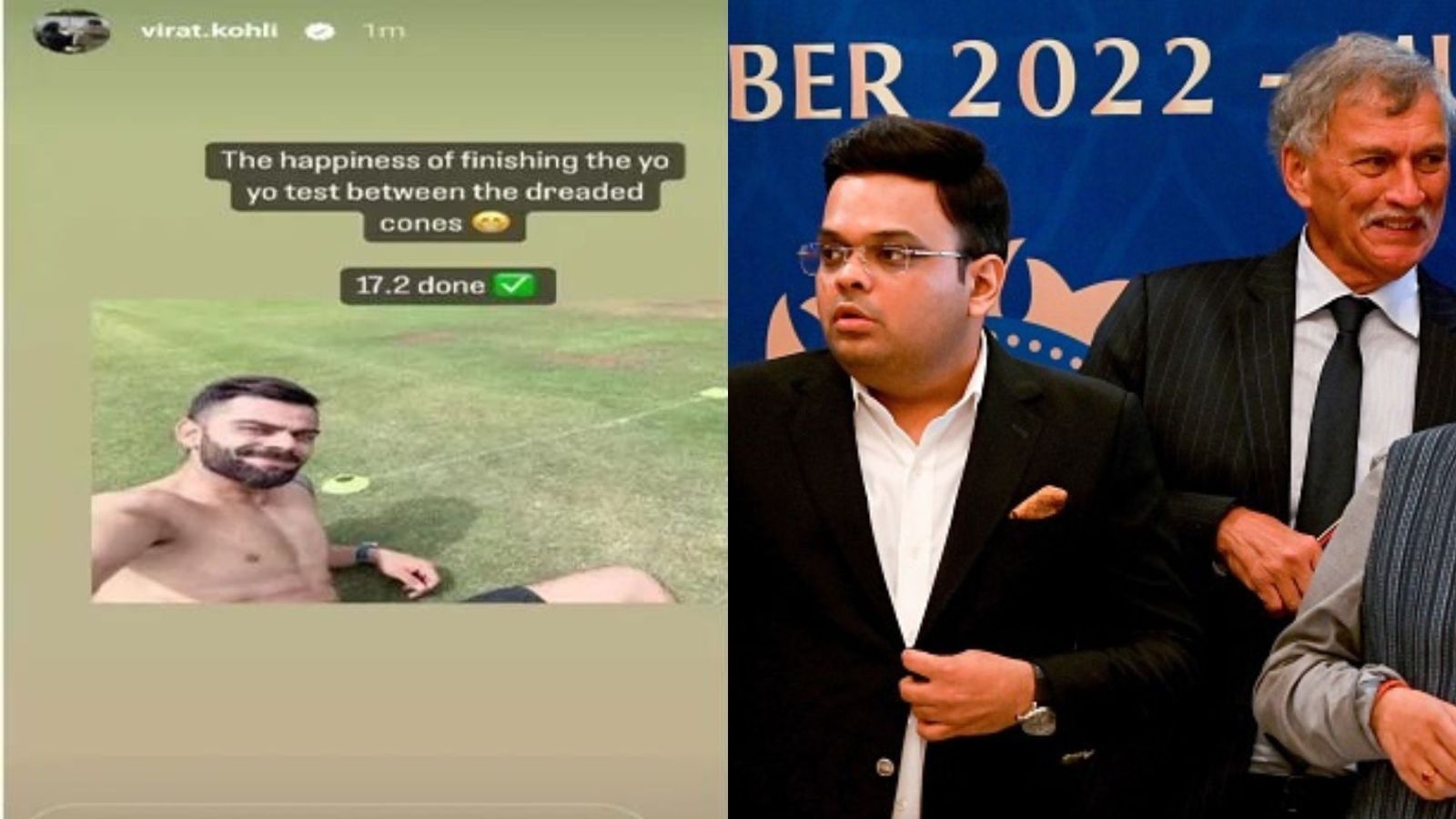'Posting a score leads to breach of contract clause': BCCI's top brass rattled after Virat Kohli shares yo-yo test score on Instagram 'Posting a score leads to breach of contract clause': BCCI's top brass rattled after Virat Kohli shares yo-yo test score on Instagram