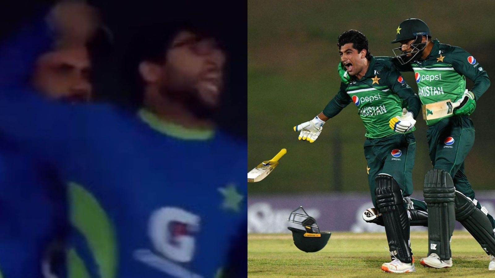 Watch: Pakistan players erupt with wild celebration after Naseem Shah's heroics; Fazalhaq Farooqi runs out Shadab Khan at non-striker's end Watch: Pakistan players erupt with wild celebration after Naseem Shah's heroics; Fazalhaq Farooqi runs out Shadab Khan at non-striker's end