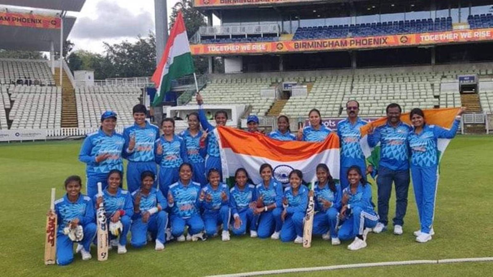 Visually challenged Indian women's cricket team clinches gold, dominating Australia at IBSA World Games Visually challenged Indian women's cricket team clinches gold, dominating Australia at IBSA World Games