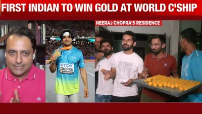GOLD MEDAL for Neeraj Chopra, MASSIVE celebrations outside his house | Sports Today SportsTak