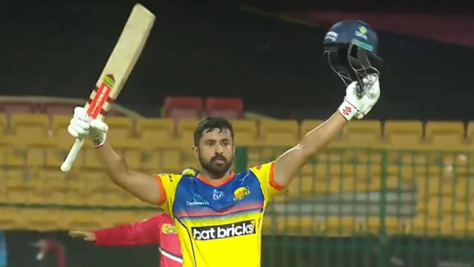 India's unluckiest Test cricketer Karun Nair smashes 40-ball century, drops bat and puts finger on lips in wild celebration India's unluckiest Test cricketer Karun Nair smashes 40-ball century, drops bat and puts finger on lips in wild celebration