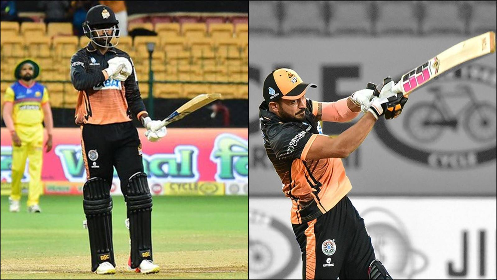 Maharaja Trophy 2023 final: Taha's 72, Pandey's 23-ball fifty leads Hubli Tigers to 8-run win over Karun Nair-led Mysore Warriors Maharaja Trophy 2023 final: Taha's 72, Pandey's 23-ball fifty leads Hubli Tigers to 8-run win over Karun Nair-led Mysore Warriors