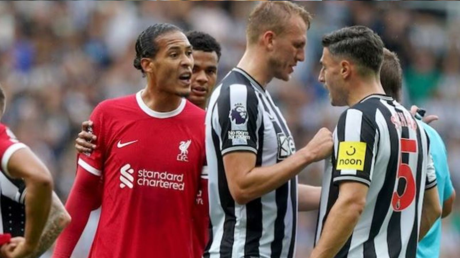 Premier League: Liverpool's Virgil van Dijk faces FA charge and suspension for ‘improper conduct’ after red card against Newcastle United Premier League: Liverpool's Virgil van Dijk faces FA charge and suspension for ‘improper conduct’ after red card against Newcastle United