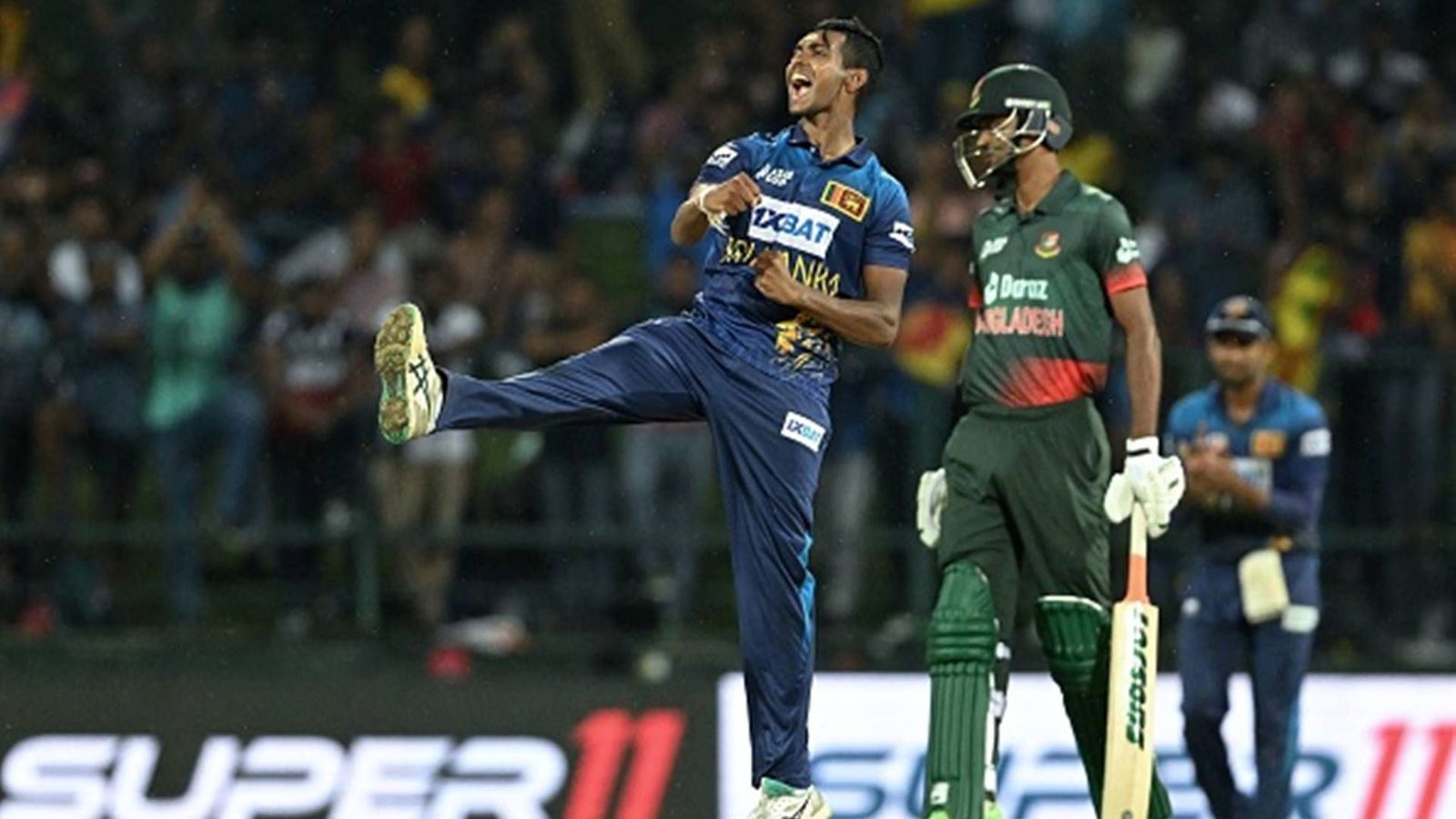 Asia Cup 2023: Pathirana's record four-fer, fifties from Samarawickrama and Asalanka help Sri Lanka humble Bangladesh with 5-wicket win Asia Cup 2023: Pathirana's record four-fer, fifties from Samarawickrama and Asalanka help Sri Lanka humble Bangladesh with 5-wicket win