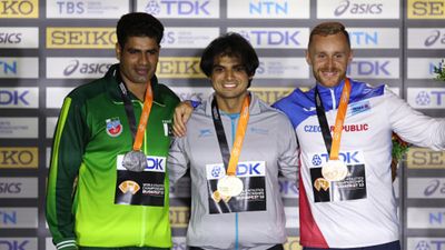 'I was competing with myself, not with Neeraj Chopra': Pakistan's star javelin thrower Arshad Nadeem SportsTak