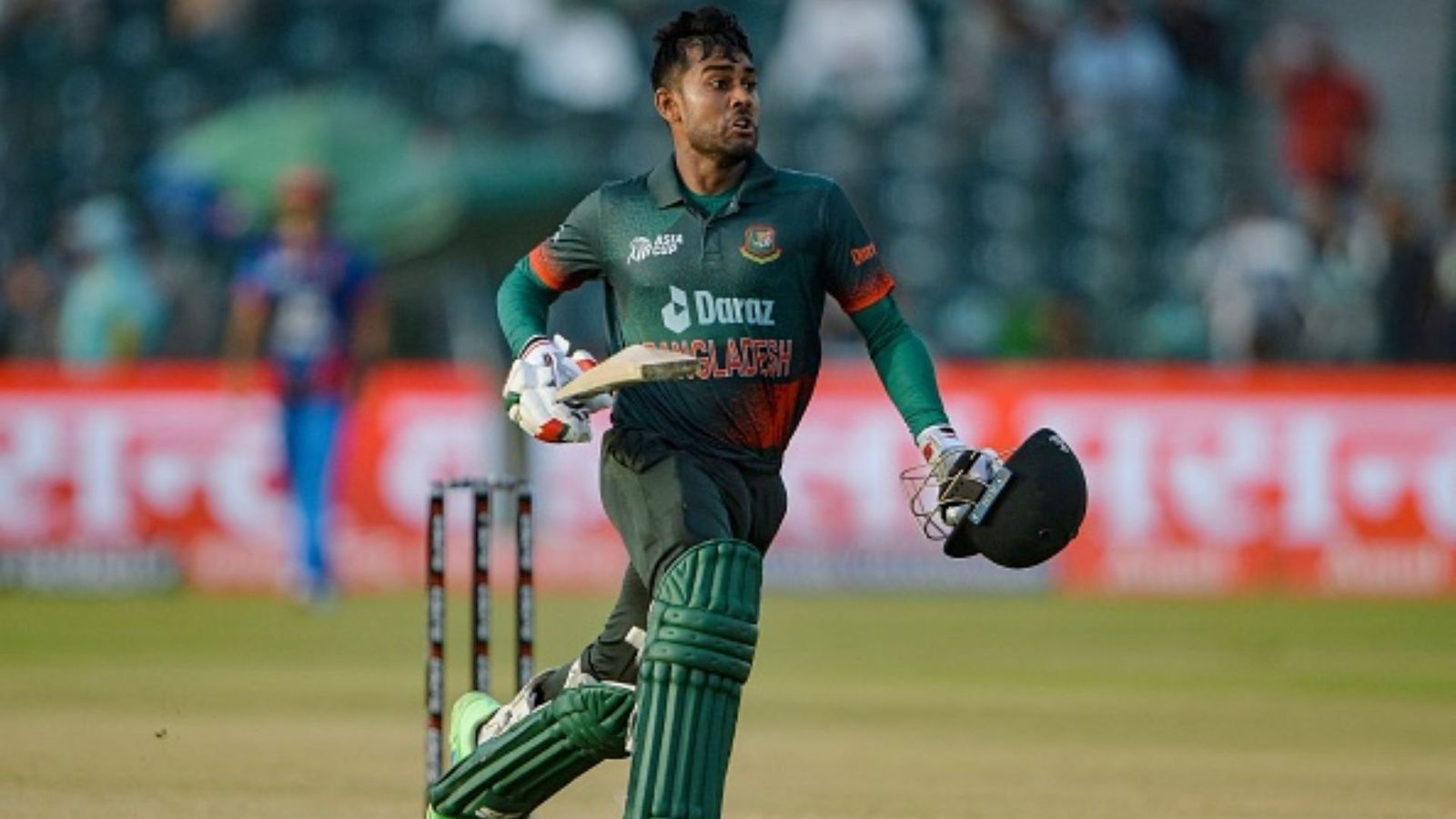 Promoted to open the innings after 5 years, Mehidy Hasan Miraz sizzles with emphatic century and dominates Rashid Khan-led Afghanistan's spin attack Promoted to open the innings after 5 years, Mehidy Hasan Miraz sizzles with emphatic century and dominates Rashid Khan-led Afghanistan's spin attack