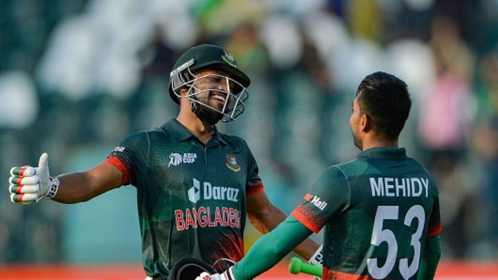 Asia Cup 2023: Mehidy, Najmul smash stylish centuries, Taskin bags 4 wickets as Bangladesh thump Afghanistan by 89 runs to seal Super 4s berth Asia Cup 2023: Mehidy, Najmul smash stylish centuries, Taskin bags 4 wickets as Bangladesh thump Afghanistan by 89 runs to seal Super 4s berth