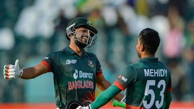 Asia Cup 2023: Mehidy, Najmul smash stylish centuries, Taskin bags 4 wickets as Bangladesh thump Afghanistan by 89 runs to seal Super 4s berth SportsTak