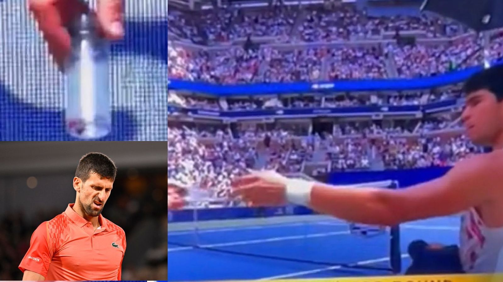 Carlos Alcaraz in spotlight over controversial 'magic potions' and pills, fans bring up Novak Djokovic example Carlos Alcaraz in spotlight over controversial 'magic potions' and pills, fans bring up Novak Djokovic example