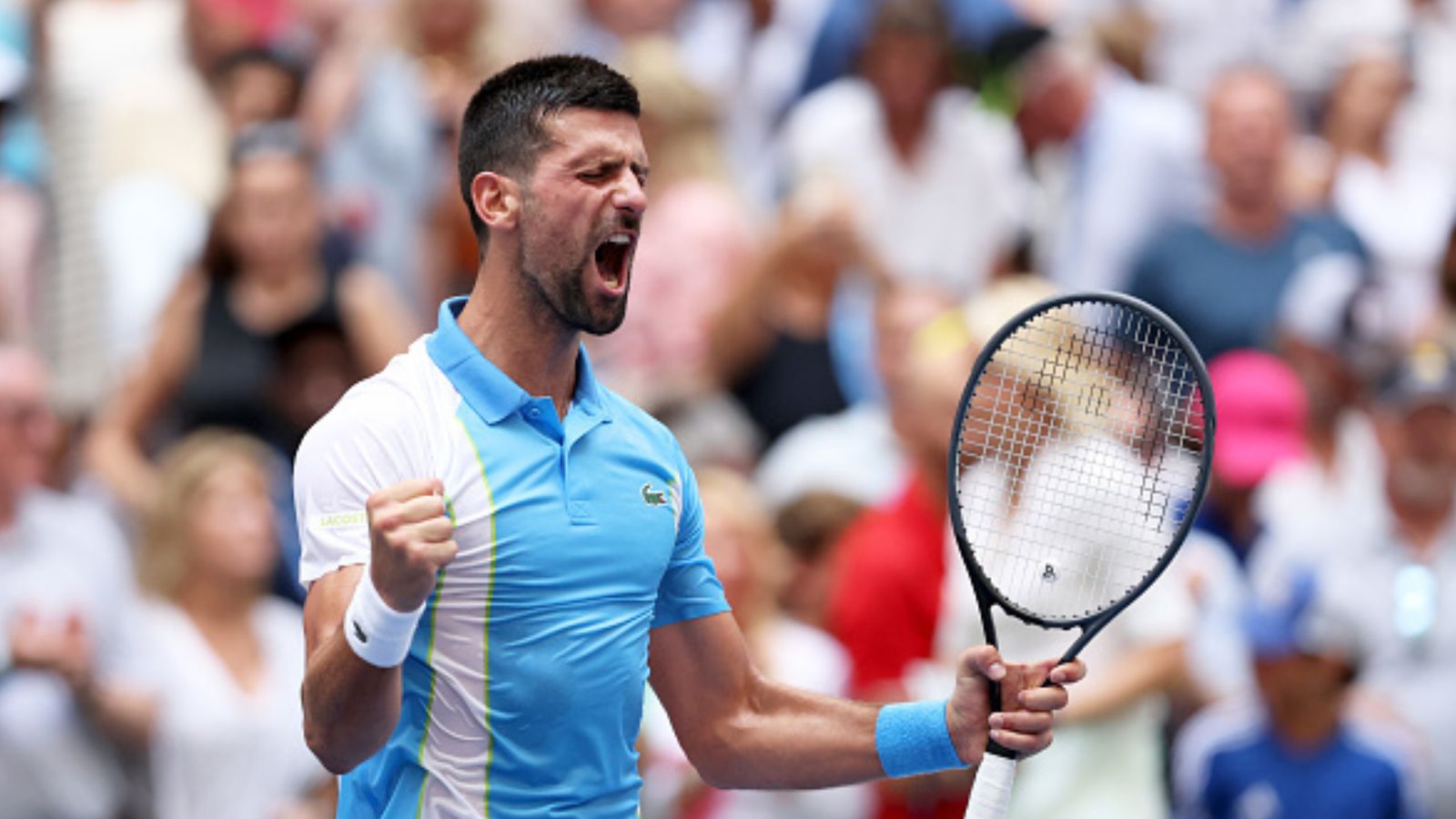 US Open 2023: Novak Djokovic slams Roger Federer's all-time record after rocking Taylor Fritz to book semis berth US Open 2023: Novak Djokovic slams Roger Federer's all-time record after rocking Taylor Fritz to book semis berth
