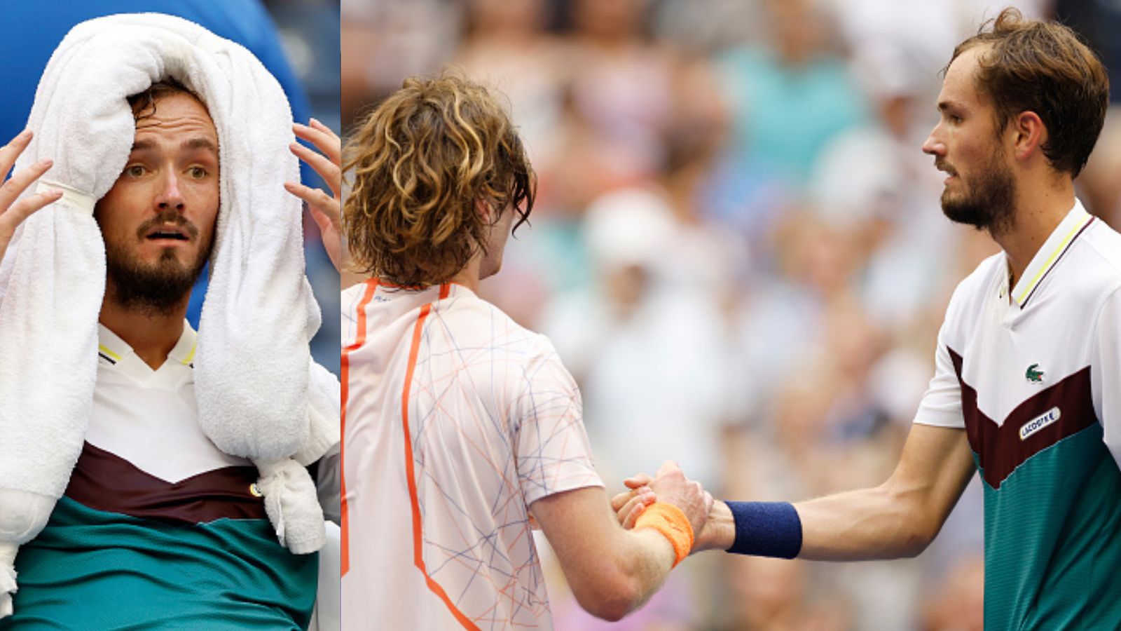 US Open 2023: Daniil Medvedev overcomes sweltering New York heat to topple Andrey Rublev for semifinal spot US Open 2023: Daniil Medvedev overcomes sweltering New York heat to topple Andrey Rublev for semifinal spot