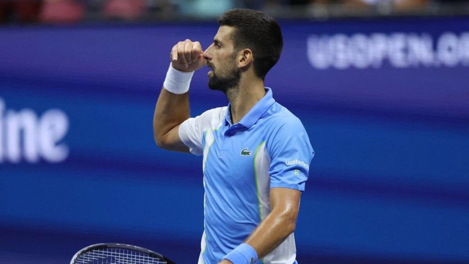 WATCH: Novak Djokovic downs Ben Shelton in US Open 2023, imitates his phone-call celebration after the victory WATCH: Novak Djokovic downs Ben Shelton in US Open 2023, imitates his phone-call celebration after the victory