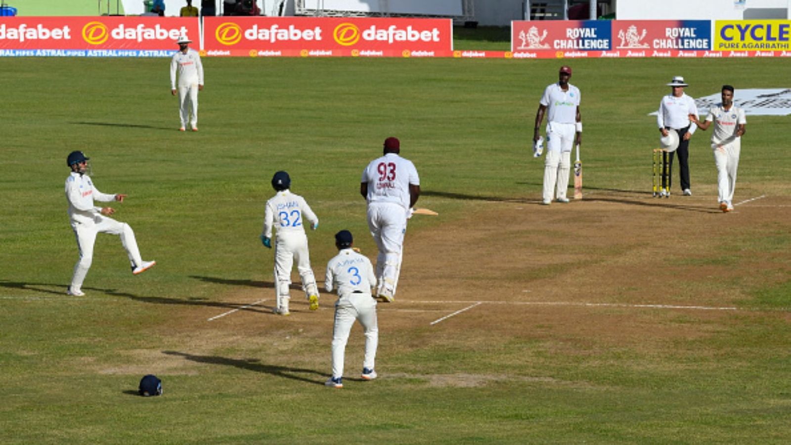 ICC gives 'average' rating to both pitches used during West Indies vs India Test series ICC gives 'average' rating to both pitches used during West Indies vs India Test series